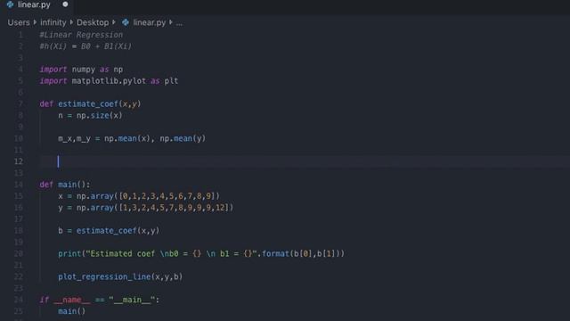 Linear Regression Python Implementation PART 1 | Machine Learning Tutorial With Python смотреть онлайн