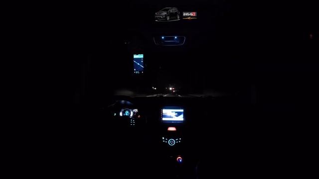 Great Wall Haval M4: Nigth Lapse autopista Guayaquil - Salinas (Centro del vehículo con trípode) смотреть онлайн