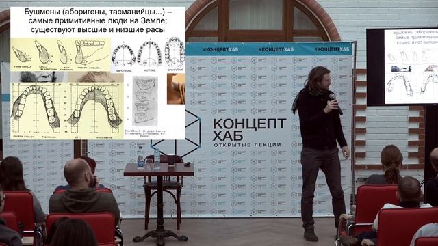 КонцептХаб. Лекция Станислава Дробышевского. Мифы о расах - банальные и опасные смотреть онлайн
