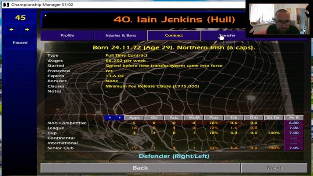 Playing Championship Manager 01-02 FULLSCREEN! - Rushden Gameplay смотреть онлайн