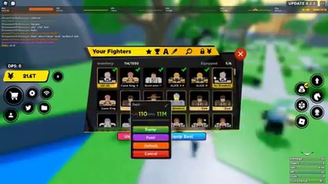Roblox - CHẾ TẠO THÊM SHINY GOJO SATORU HẦU GÁI THỨ 2 ĐỂ ĐỘI HÌNH MẠNH HƠN -Anime Fighters Simulato смотреть онлайн