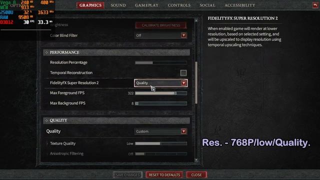 Diablo 4 (IV) On a Low End System - AMD Ryzen 5 2500U | Vega 8 - смотреть онлайн