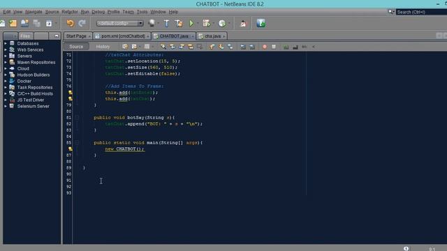 CHATBOT EN JAVA смотреть онлайн