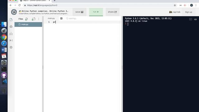Start coding in Python in less than a minute without installing anything! смотреть онлайн