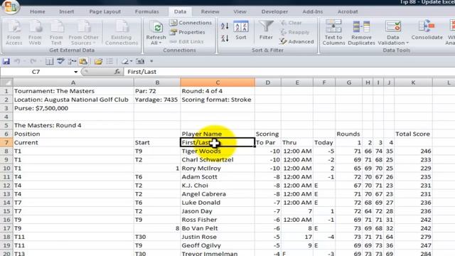 How to Create a Web Query in Excel to Get Current Data смотреть онлайн