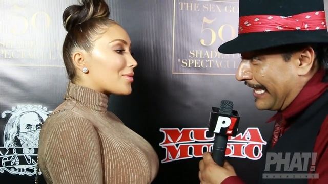 Nikki Baby And The Rest Of The Cast Of Love & Hip Hop At The 50 Shades Of Spectacular Grammy Party