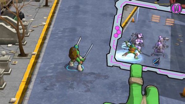 TMNT Portal Power gameplay - Part 1 / Teenage Mutant Ninja Turtles games