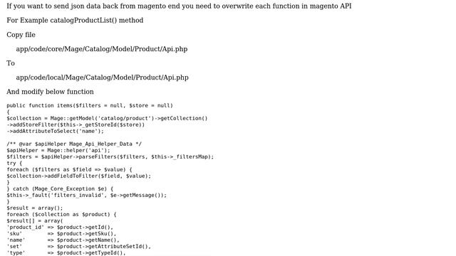 Magento: Convert to Json request from magento SOAP API (2 Solutions!!) смотреть онлайн