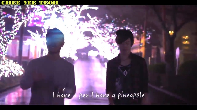 PPAP Pen Pineapple Apple Pen (WHITE JAM Cover) [Christmas 2017 Version]