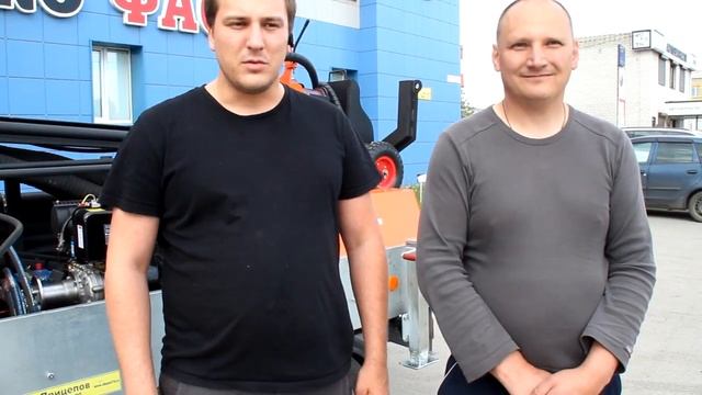 Отгрузка и отзыв. Клиенты из Москвы. Буровая установка на воду GBU-15M. Дизельный двигатель 15 л.с. смотреть онлайн