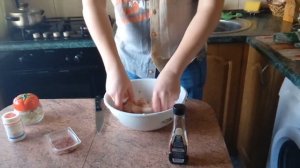 Огненные куриные крылья во фритюре