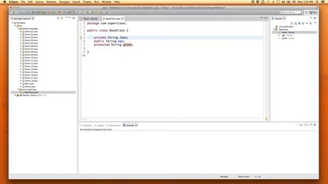 Java for Beginners [Uzbek] -22- private, public, protected, package смотреть онлайн