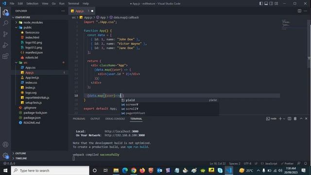 11. Use the Map() Function in React JS (2023) || Developers Diary смотреть онлайн
