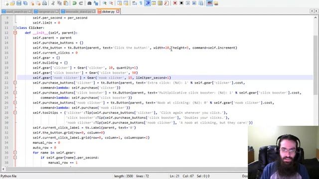 Let's Code Python: Idle Clicker, Part 2 смотреть онлайн
