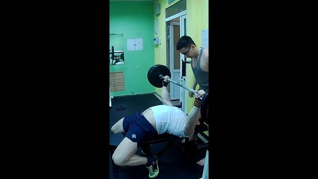 Жим лежа 190 на 2. смотреть онлайн