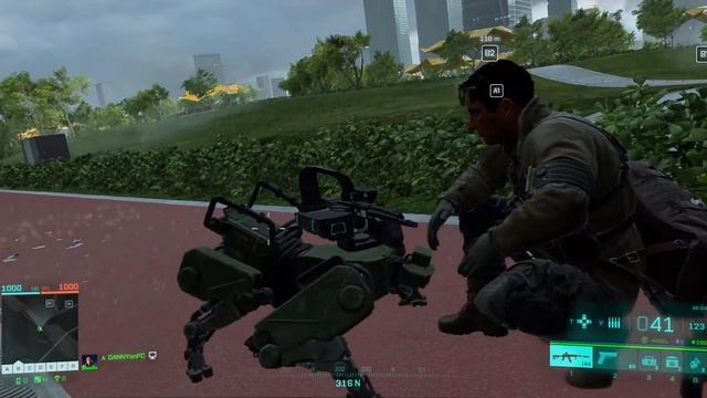 You can pet the robot dog in Battlefield 2042 (Easter egg) смотреть онлайн