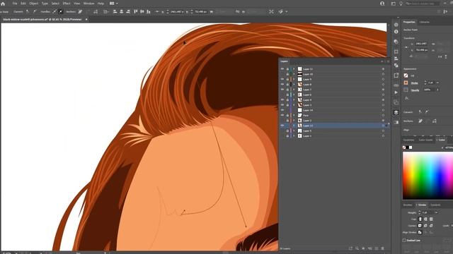 Vector Art | Vector Portrait | Cartoon Yourself - Adobe illustrator tutorials - APK Graphics смотреть онлайн