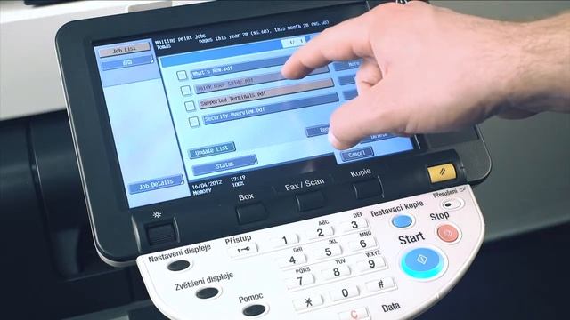 YSoft SafeQ Konica Minolta Terminal Embdded смотреть онлайн