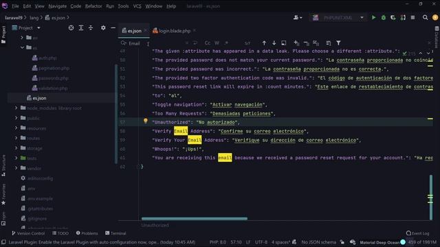 Traducir Laravel Breeze a Español con Laravel Lang Publisher - Autenticación en Laravel 9 смотреть онлайн