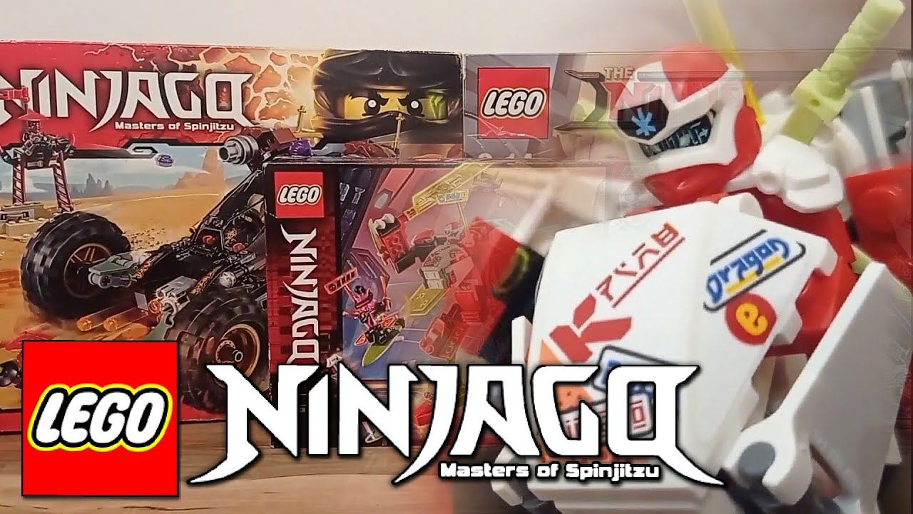 ТРИ НАБОРА ЛЕГО НИНДЗЯГО! + БОНУС ОБЗОР! - Обзор на Lego Ninjago, Marvel, City смотреть онлайн