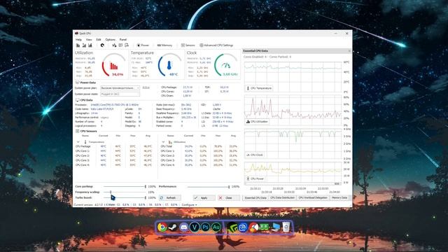 КАК РАЗОГНАТЬ ПРОЦЕССОР ПОД ИГРЫ | РАЗГОН ПРОЦЕССОРА INTEL/AMD (QUICK CPU 2023) смотреть онлайн