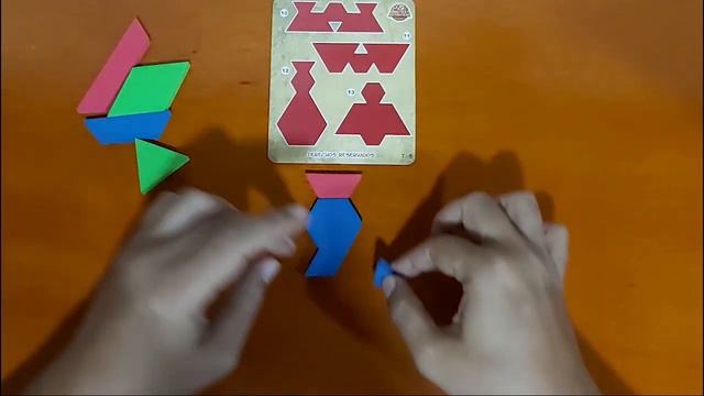 TANGRAM TRIÁNGULAR (8 Piezas Diferentes): TODAS LAS FIGURAS. PROFE CARLOS.