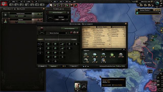 Hearts of Iron 4 - Grand Battleplan Division Template Guide смотреть онлайн