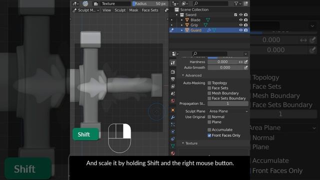 Blender Secrets - Sculpting Details With Alpha Textures смотреть онлайн