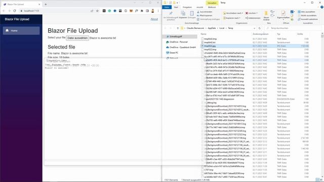 Uploading Files with Blazor (Server & WebAssembly) смотреть онлайн