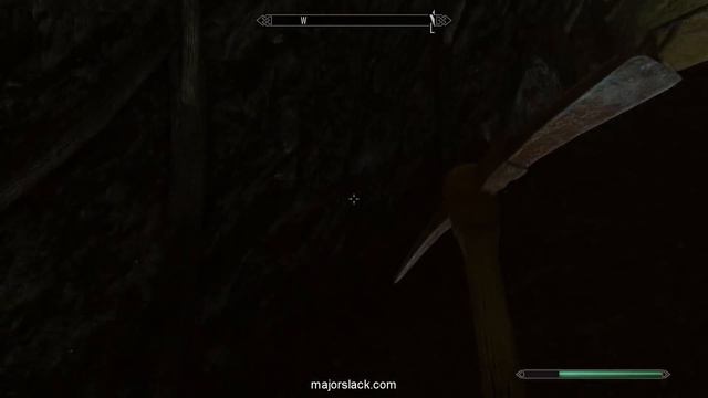 Skyrim HARDCORE PURE ORC BUILD Walkthrough - Part 7, Bilegulch Mine (Kill the Bandit Leader) смотреть онлайн