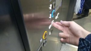 (Я ЧУТЬ НЕ ОГЛОХ!!!!) Лифты OTIS Gen2 @ ТЦ Океания