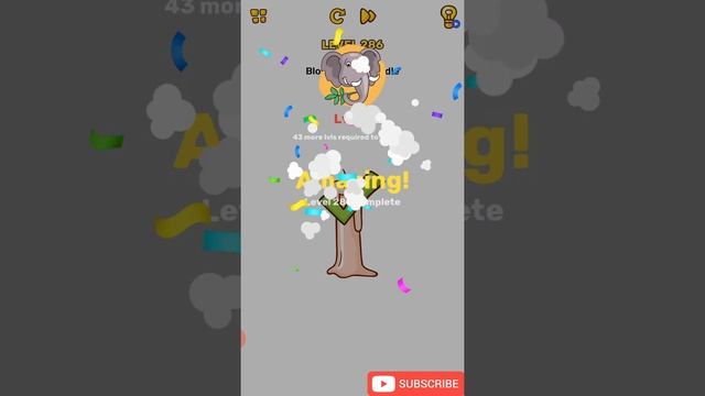 Brain Blow Level 286 Blow out the candle Walkthrough смотреть онлайн