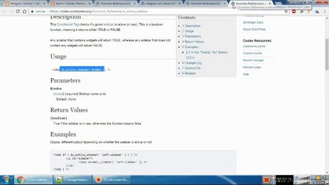 6 wordpress theme development tutorial in hindi | setp by step | sidebar смотреть онлайн