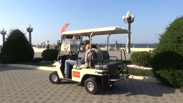 Анапа. Набережная в районе Центрального пляжа. 30.10.2020 смотреть онлайн