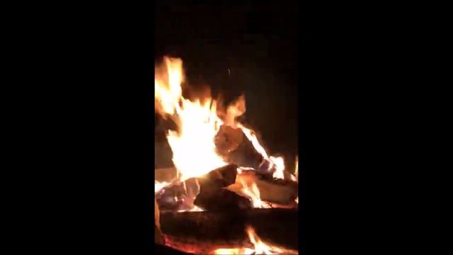 Beautiful bonfire and pleasant violin melody / Красивый костер и приятная мелодия скрипки смотреть онлайн