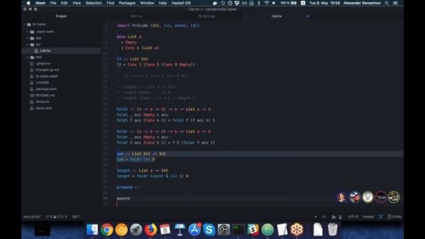 List methods. Part I
