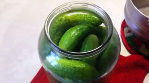 Соление огурцов горячим способом на зиму