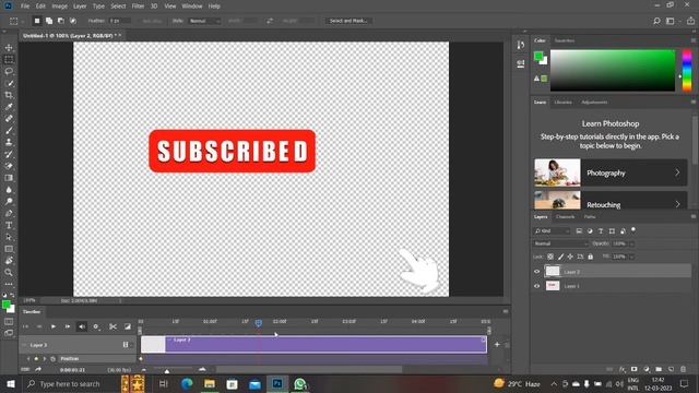 Animation video or Gif file kaise banaye on photoshop Animation or Gif file #shortcut trick смотреть онлайн