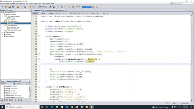 Java UI Design - Dashboard Desktop Application (Part 1) смотреть онлайн