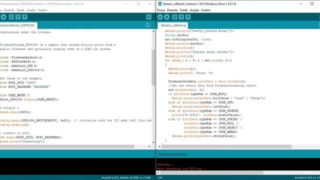 Esp32 - Esp8266 Firebase Database Stream Kodların - ESP Firebase Database Dersleri #2 смотреть онлайн