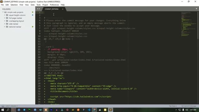 How to use Git inside of Sublime Text смотреть онлайн