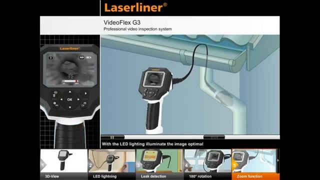 Laserliner VideoFlex G3 | www.spyshop.berlin смотреть онлайн