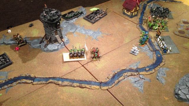 73 - Orcs & Goblins vs Dwarfs - 2500 point Battle Report смотреть онлайн