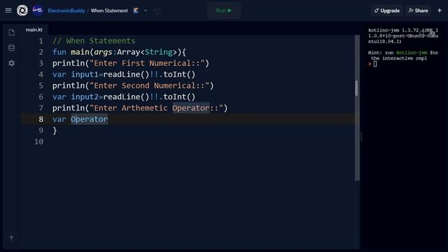 #3.4 when Statement In Kotlin |Telugu| Saketh смотреть онлайн