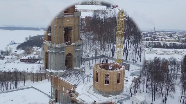 Кремль в январе. 2019 год. Кострома смотреть онлайн