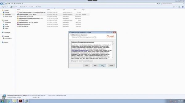 Installation of Toad Data Modeler