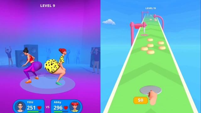 ? Twerk Race 3d Gameplay All levels walkthrough in Android, iOS | I want pizza Gameplay смотреть онлайн