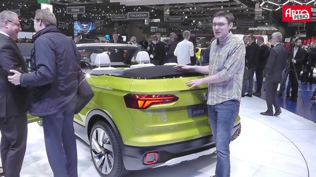 Женева 2016: Volkswagen T-Cross Breeze смотреть онлайн