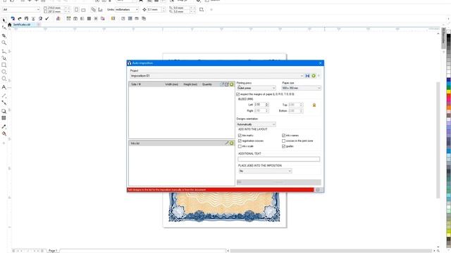 Automated imposition in CorelDraw смотреть онлайн
