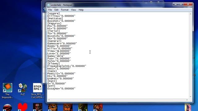 How to change your character name in Undertale смотреть онлайн